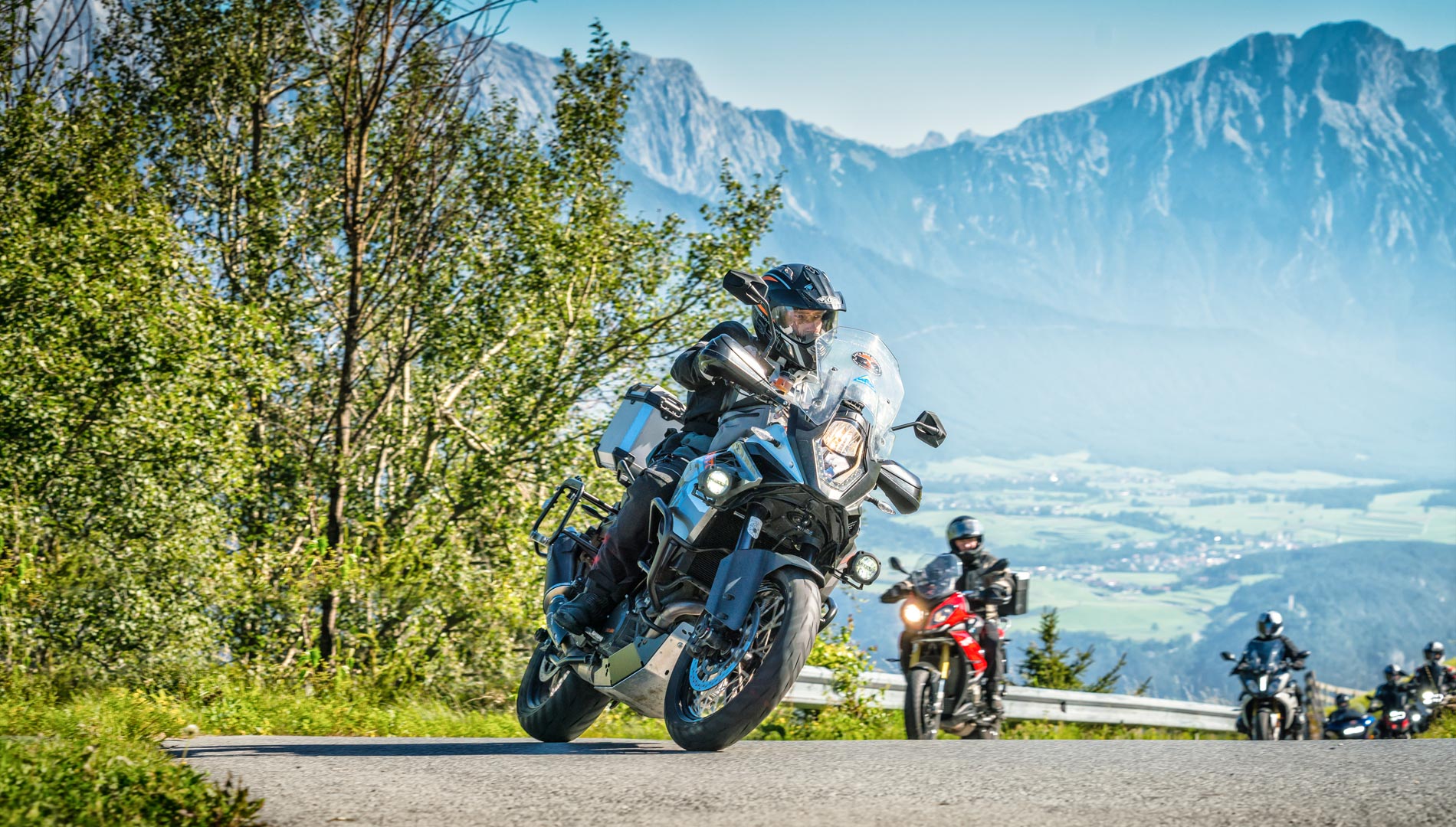 Motorradtour Alpen