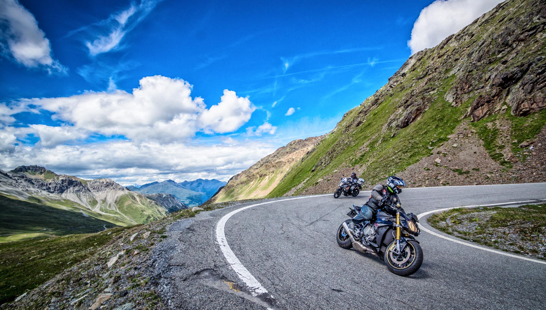 Motorradtour Alpen